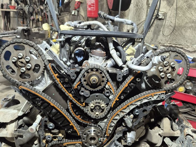Audi A8 engine repair and timing chain replacement — Aerogroft Auto Service